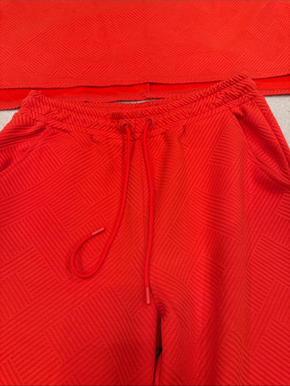 Orange/Red Two-Piece Set - Picture 3 of 12